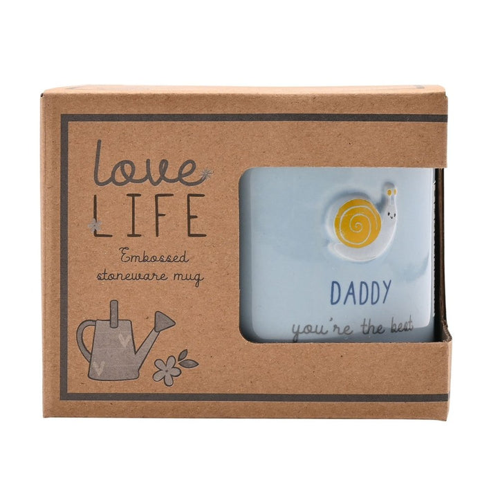 Daddy You're The Best Blue Mug