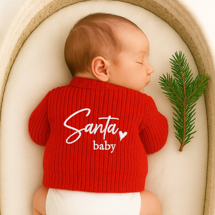 Santa Baby Christmas Cardigan