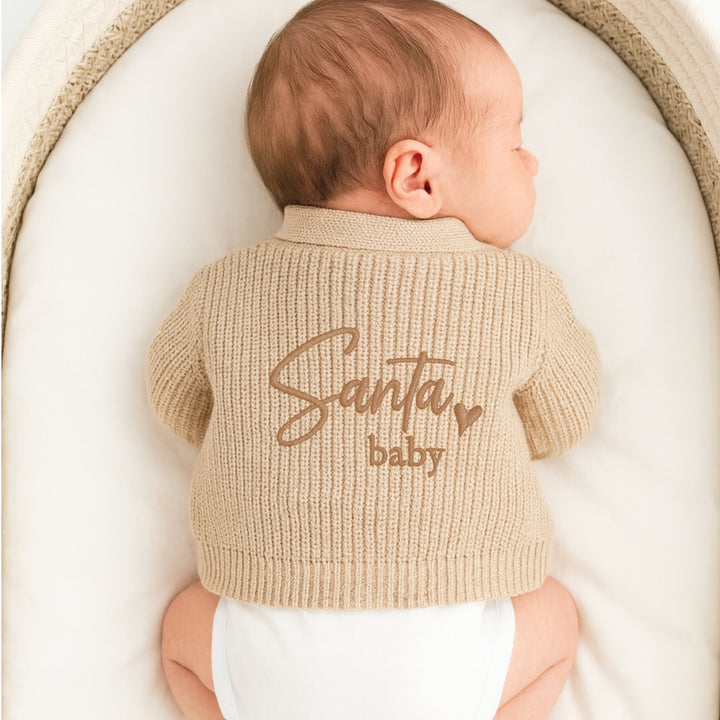 Santa Baby Christmas Cardigan