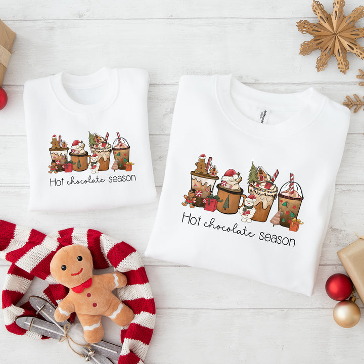 Hot Chocolate Season Mum & Mini Sweatshirts