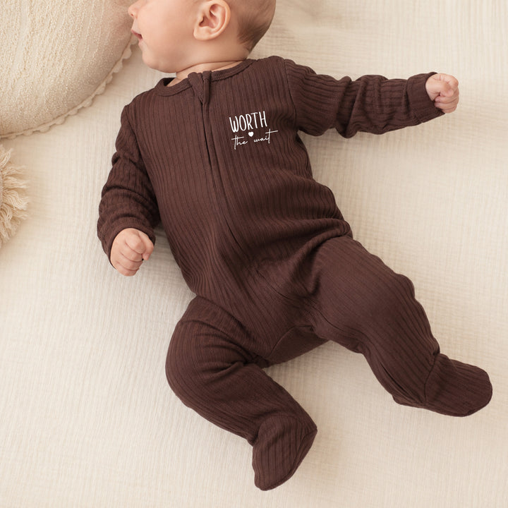 Worth The Wait 3 Piece Ribbed Coming Home Outfit